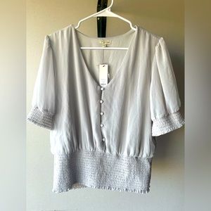 Lily White Blouse NWT